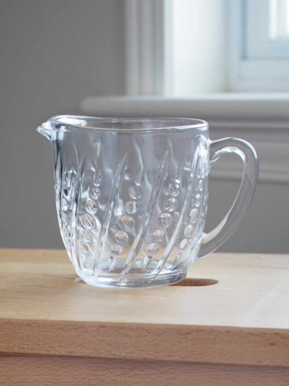 Anchor Hocking | Vintage 40s/50s Glass Milk/Creamer Pitcher